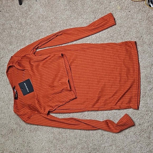 Parisian 2Pc Burnt Orange Set - Picture 1 of 8